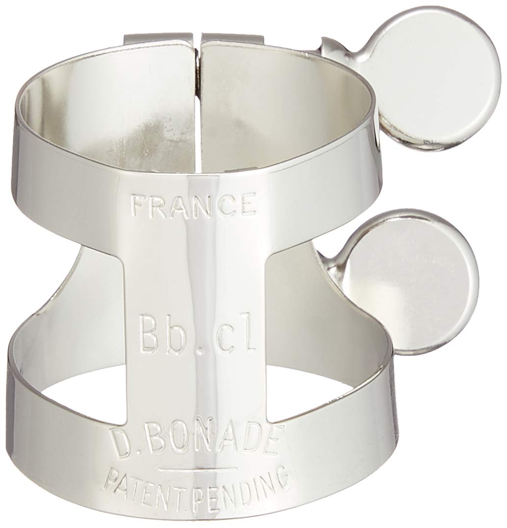Bonade 2250U Nickel Clarinet Ligature, Inverted