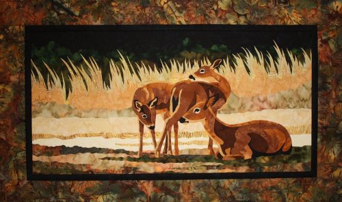 Mama's Girls Deer Toni Whitney Designs Applique Quilt Pattern