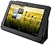 eForCity Slim PU Leather Case Cover Stand for Acer Iconia Tab A200, Black (PACEA200LC01)