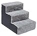 Dallas Manufacturing Co. 3 StepHome Décor Pet Steps, Graythumb 4