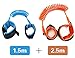 HIG Stroller Hooks - 4 Pack of Baby Stroller Organizer Hook Clip for Multi-Purpose, Hanger for Baby Diaper Bags, Groceries, Clothing, Purse (4PCS-6)