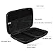 7 inch Hard Shell Carrying Case GPS Bag with USB Cable Car Charger Mesh Pocket GPS Navigation Pouch for 6 - 7 inch Garmin Nuvi Tomtom Magella