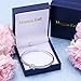 Menton Ezil Women Elegant Jewelry Princess Silver Plated Bangle Bracelets For Women