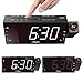 OnLyee Projection Clock, AM FM Radio Alarm Clock, Bedroom Desk Wall Ceilling Clock, 7” Large Digit Clock, 3 Dimmer Options, Dual Alarm, USB Charging Port, Battery Backup