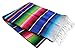 Del Mex (TM) X-large Mexican Serape Blanket Sarape Blue
