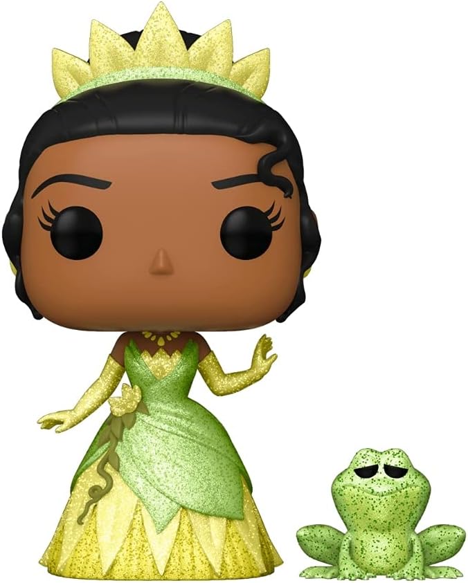 POP! The Princess and The Frog - Princess Tiana and Naveen Glitter Special Edition, Pink