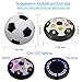 Totem World Emoji Hover Ball Toys for Boys Gifts, Hover Soccer Ball Football Toy with LED Light and Foam Bumpers Indoor Outdoor Game Ideas for 5 6 7 8 11 Year Old Boy Girl Gift.