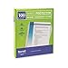 Samsill 100 Pack Sheet Protectors, 8.5x11 Inch Page Protectors for 3 Ring Binder, Standard Weight, Non-Glare Protector, Letter Size, Top Loading, Acid Free