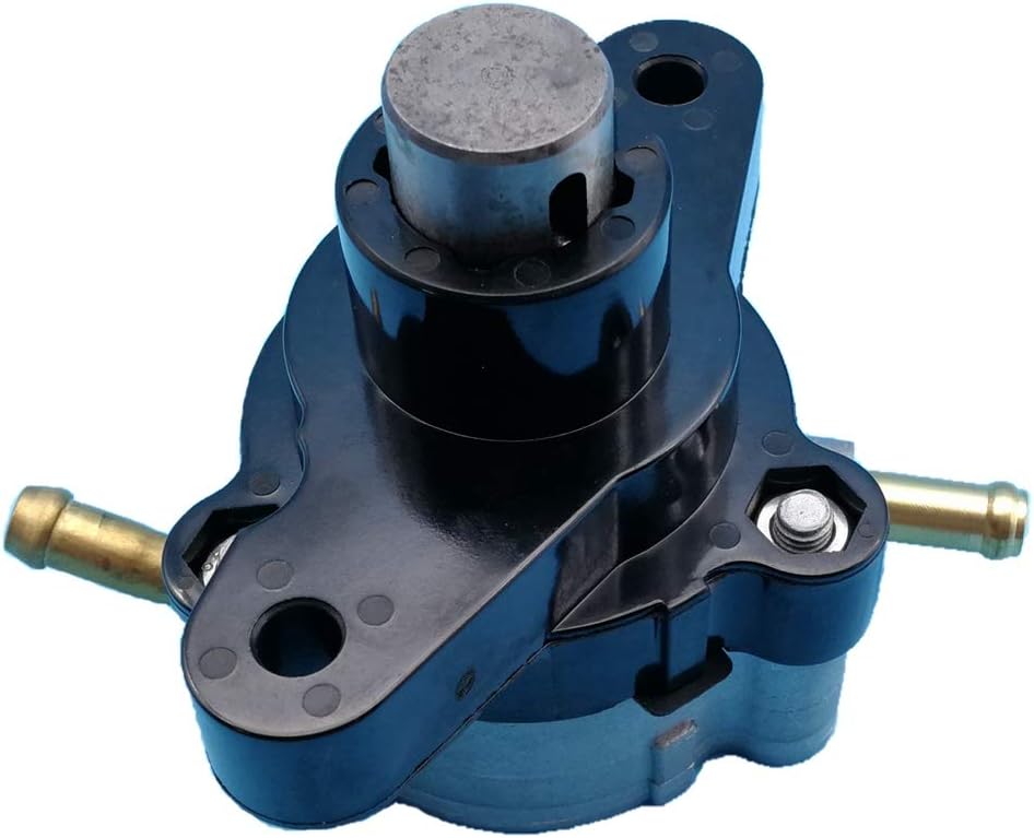 TuzliufiFuel Pump Compatible with Yamaha Mercury Outboard F75 F80 F90 F110 F115 LF115 HP Engine 6D8-24410-00-00 6D8-24410-10-00 68V-24410-00-00 880890T1 880980A02 Bent Inlet Flat Top 4 Strokes Z223
