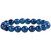 Justinstones Gemstone Crystals Chakra Beads Bracelet Crystal Healing 10mm Round Stretchable Bracelet for Her Gift