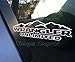Jeep Wrangler Unlimited Custom Fender Vinyl Decals V2 1 Pair by Unique Graphix