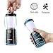 Enkeeo Mini Camping Lantern USB Rechargeable 300 Lumen Ultra Bright Portable Battery-Powered Light for Outdoors Hiking Tent Garden, Grey