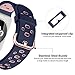 UMTELE Compatible with Apple Watch 4 Bands 40mm 38mm, Soft Silicone Sport Strap with Ventilation Holes Breathable Replacement Bands Replacement for Apple Watch Nike+, Series 4/3/2/1 40mm 38mm