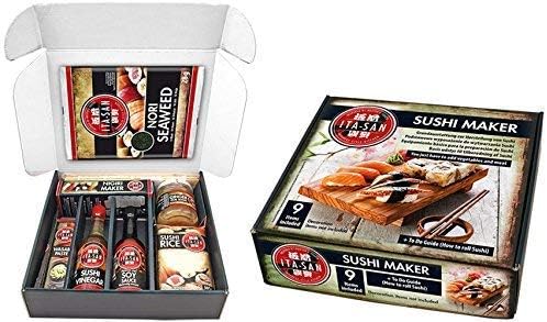 Seba Garden SUKOYAKA Sushi Making Kit- 9-Piece Complete Sushi Set, Ideal for Trying or as a Gift - Multi Language to do Guide - Image 4
