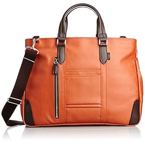 [エバウィン] ビジネスバッグ 日本製 撥水加工 21598 OR オレンジ