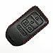 Coolbestda Latest Leather Key Fob Remote Cover Case Protector Skin Keyless Jacket Holder for A2C81642600 2018 2017 2016 2015 Honda Accord Civic CR-V CRV Pilot EX EX-L Touring Premium