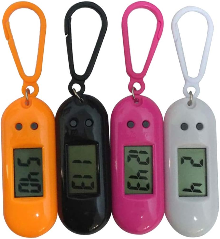 NICERIO 4pcs Pocket Watch Lightweight Electronic Watch