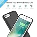 Battery Case for iPhone 6s Plus/ 6 Plus 8500mAh, Rechargeable Extended Charging Case for iPhone 6Plus Battery Pack Apple 6s Plus Portable Power Bank [5.5 inch]- Black