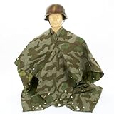 German WWII Tent Quarter Zeltbahn Splinter Pattern Camouflage