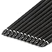 Huvai 30 Inch Carbon Removable Hunting Arrows Shaft With Field Points Replaceable Tips (12 Pack)