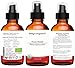 4oz Pure Organic Rose Water - Therapeutic Grade, Bulgarian, Hexane-free, Alcohol free - Best for Facial Toner, Skin, Hair, Body Care, Travel Spray, or Spritz Anywhere - Glass Bottle, Fine Mist Sprayer