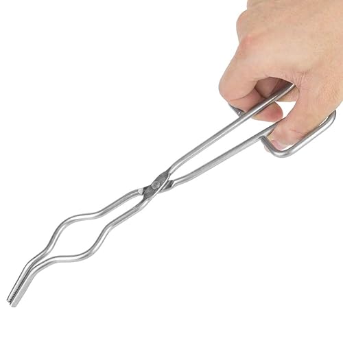 Crucible Tongs, Stainless Steel Crucible Tongs Crucible Holder