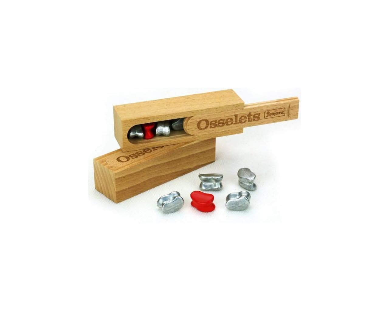 Jeujura JeujuraJ8193 Jacks Game In Wooden Box