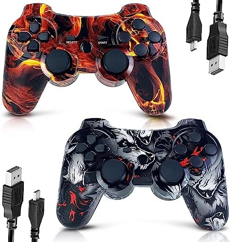 Amazon.com: Ceozon PS3 Controller Six-Axis Dual Vibration Wireless