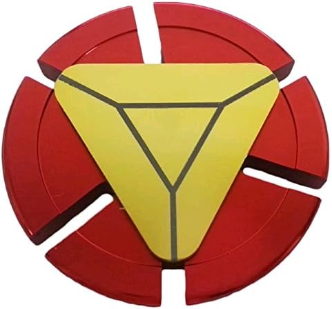 2017 Iron Man Hand Spinner EDC Tri-Spinner Fidget Toys Metal Red Fidget Spinner ADHD Adults Kids Children Educationa DIY Toys Hobbies
