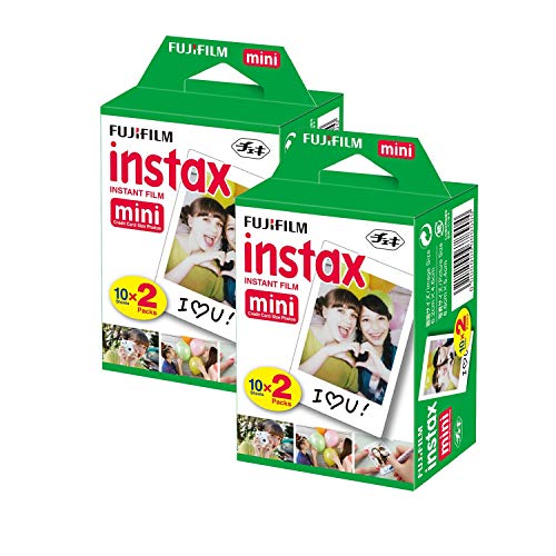 Fujifilm Instax Mini 9 Film Lot DE 2 Lots de Deux = (40 Feuilles) Instax Mini 9 Film pour Fuji Appareil Photo instantané + Gratuit Chiffon de Nettoyage en Microfibre - Image 4