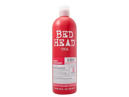 title=Tigi Shampoo, Bed Head Urban Anti-Dotes Resurrection, 750 ml