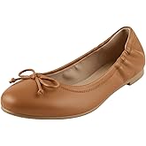 EMMA NEW YORK Women's Flats Round Toe Comfort Elastic Flats for Women