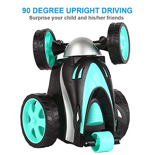 image for SUUKAA RC Stunt Car for Kids,Remote Control Car,360 Degree Flip,90 Der