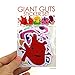 I Heart Guts Giant Guts Sticker Set - 15 Organs and Friends - Funny Anatomical Vinyl Sticker Collection Featuring Organs with Personality for Doctors, Nurses, and Biology Fans