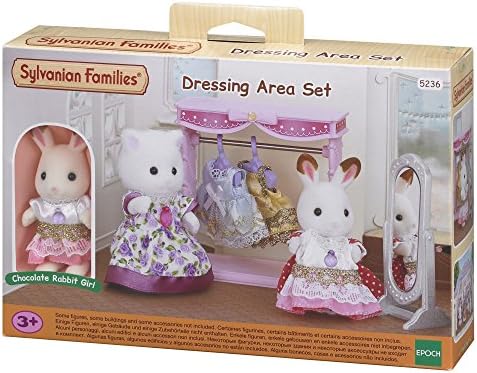 sylvanian dressing area set