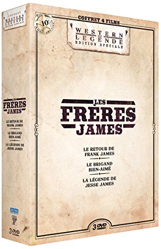 Les Frères James : Le Retour De Frank James + Le Brigand Bien-Aimé + La Légende De Jesse James - Pack