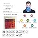 DEMIL Multifunctional Sports Stretchable Seamless Casual Headband Sweatband Magic Camo Scarf Balaclava Headwear Head Wrap (6PCS-A)