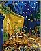Diy oil painting, paint by number kit- worldwide famous oil painting The Night Cafe in the Place Lamartine in Arles by Van Gogh 16x20 inch