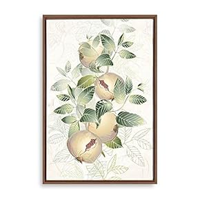 signwin Framed Canvas Wall Art Simple Colorful Flowers...