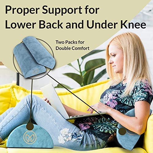 half moon knee pillow