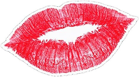 LIPS Vinyl Sticker Waterproof PVC DECAL Lipstick LipSense Distributor Kiss Wedding Bride Party Decor Favor