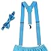 IWEMEK Baby Boys 1st Birthday Cake Smash Outfit Adjustable Y Back Elastic Clip Suspenders Bowtie set Pre-tied Bloomers Shorts