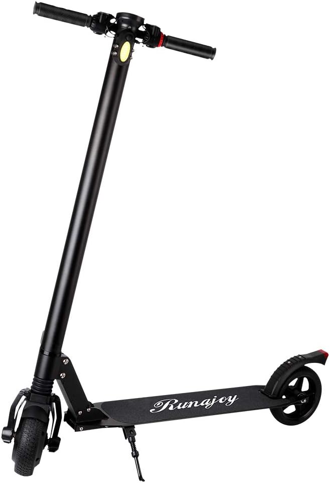 RND Electric Scooter for Adults Folding Commuting Scooter 12KM Long Range Battery with Explosion-Proof Tire, E-ABS Disc Dual Brake, 250W Motor Max Speed 25KM/H, Max Weight 260lbs