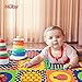 Nuby Interlocking Baby Play Mat, Foam Floor Tiles for Infants and Children, 52’’ x 65