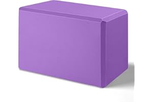 2025 Biguphate Yoga Blocks 9x 6x4 Inch，EVA Foam Yoga Block Supportive Latex-Free, Non-Slip Exercise Blocks, Yoga Accessories for Pilates, Meditation, Balance, Stretching and Deep Poses