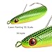 Dr.Fish Fishing Spoon Lure Kit Weedless Minnow Spoon Saltwater Freshwater Baits 3.6