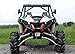 SuperATV Heavy Duty Scratch Resistant Clear Half Windshield for Can-Am Maverick (2013+) - Hard Coated for Extreme Durability - Installs in Minutes!