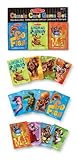 Melissa & Doug Classic Card Games Set - Old Maid, Go Fish, Rummy