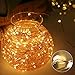 ECOWHO 66ft 200 LED String Lights Indoor, Warm White Fairy Lights Outdoor Battery Operated Twinkle Lights with Remote IP65 Waterproof 8 Modes for Tree Garden Bedroom Wedding Christmas Decor