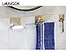 LAUNGDA Soap Dish Adhesive Soap Holder Wall Mounted Chrome Soap Dish Holder for Shower/Bathroom/Kitchen/Tile